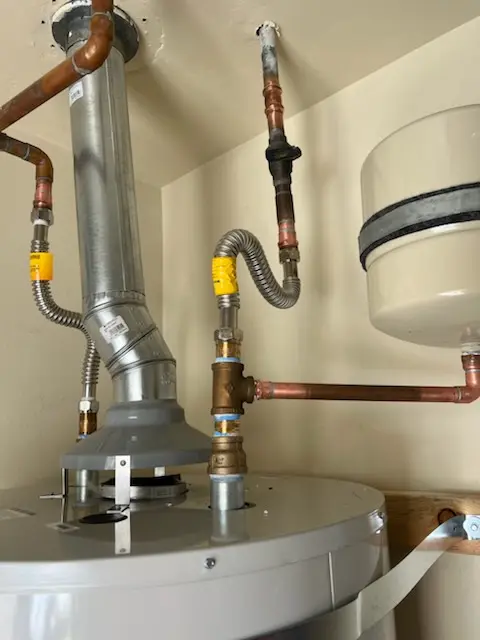 Water heater installation and plumbing repair in Erskine